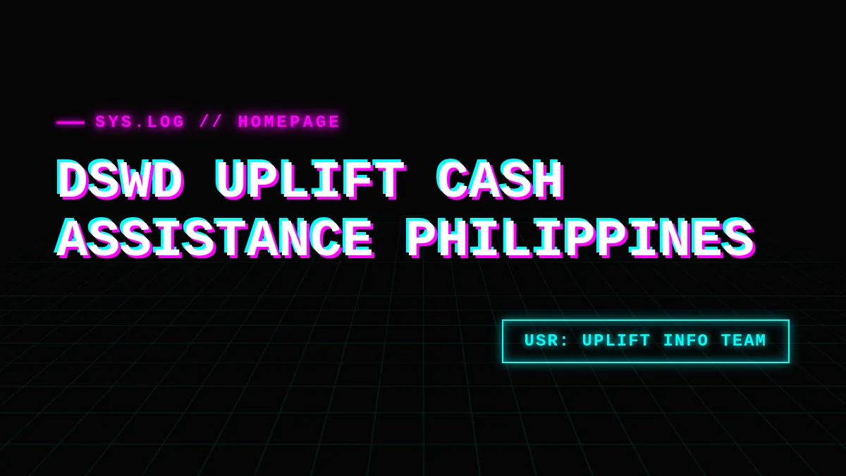 UPLIFT G2P — Cash Assistance Program Guide Hero Image
